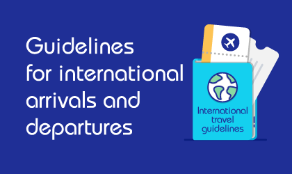 international travel guidelines in indigo
